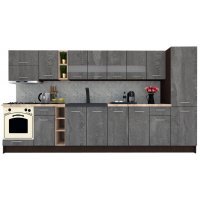 Bucatarie MARINA NEW 370 A Wenge / Decor K352